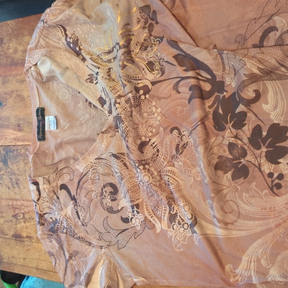 Brown shirt